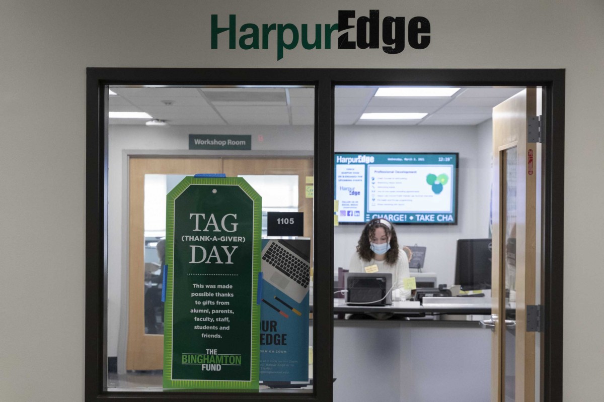 The Harpur Edge office on Wednesday, March 3, 2021.