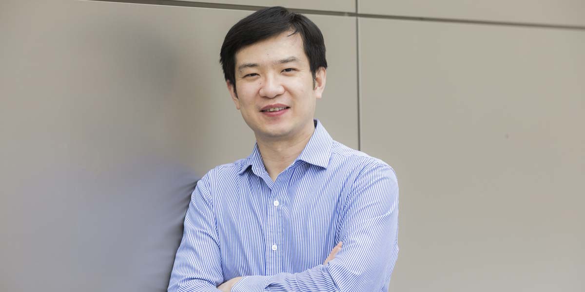 Assistant Professor Mo Sha from Watson College's Department of Computer Science