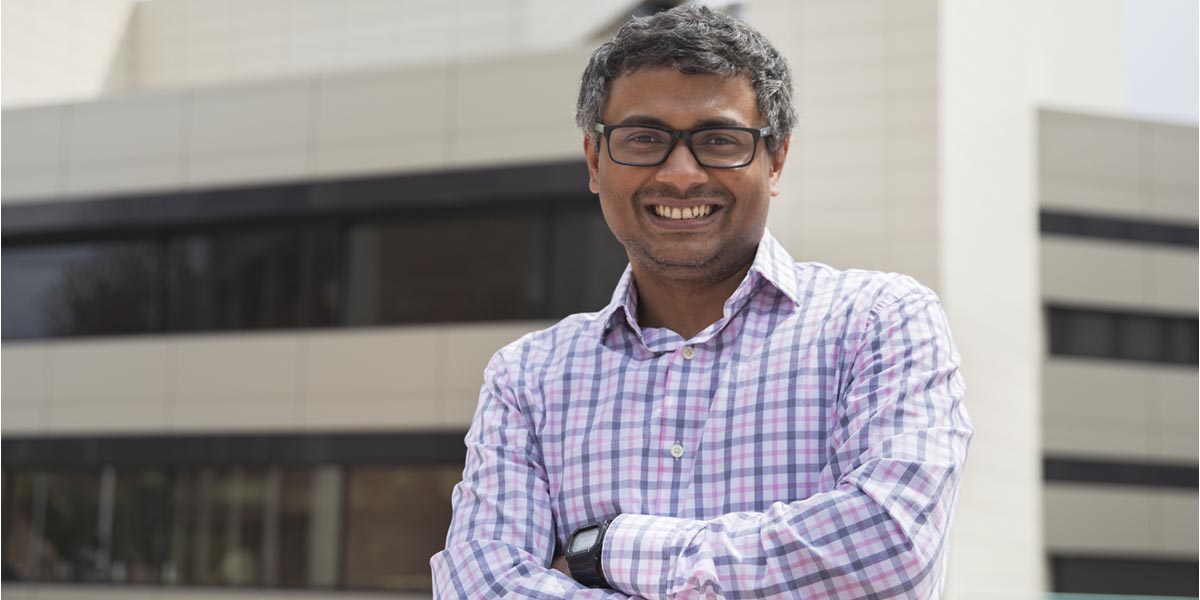 Assistant Professor Aravind Prakash from the Department of Computer Science at Binghamton University’s Thomas J. Watson College of Engineering and Applied Science.