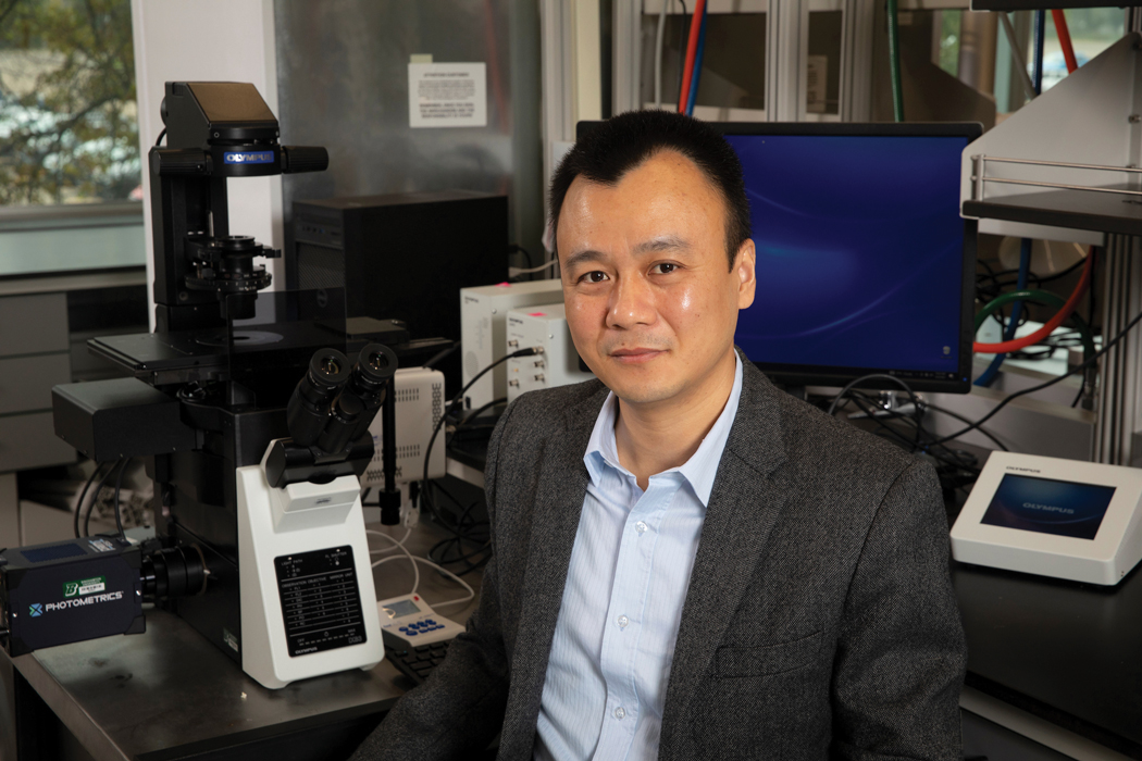 Biomedical engineer Yuan Wan is developing a faster, less painful way to diagnose malignant abnormalities in the lungs.