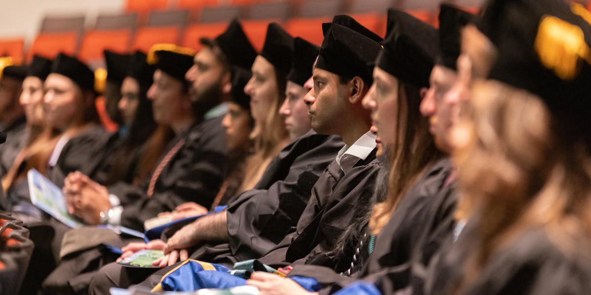 Class of 2022 PharmD students at their Commencement, held May 13.