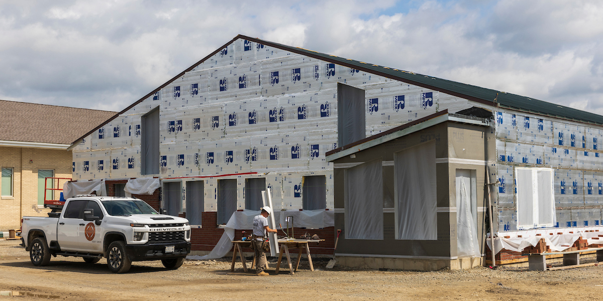 Construction of the Ford Family Wellness Center for Seniors is expected to be complete in early 2023.