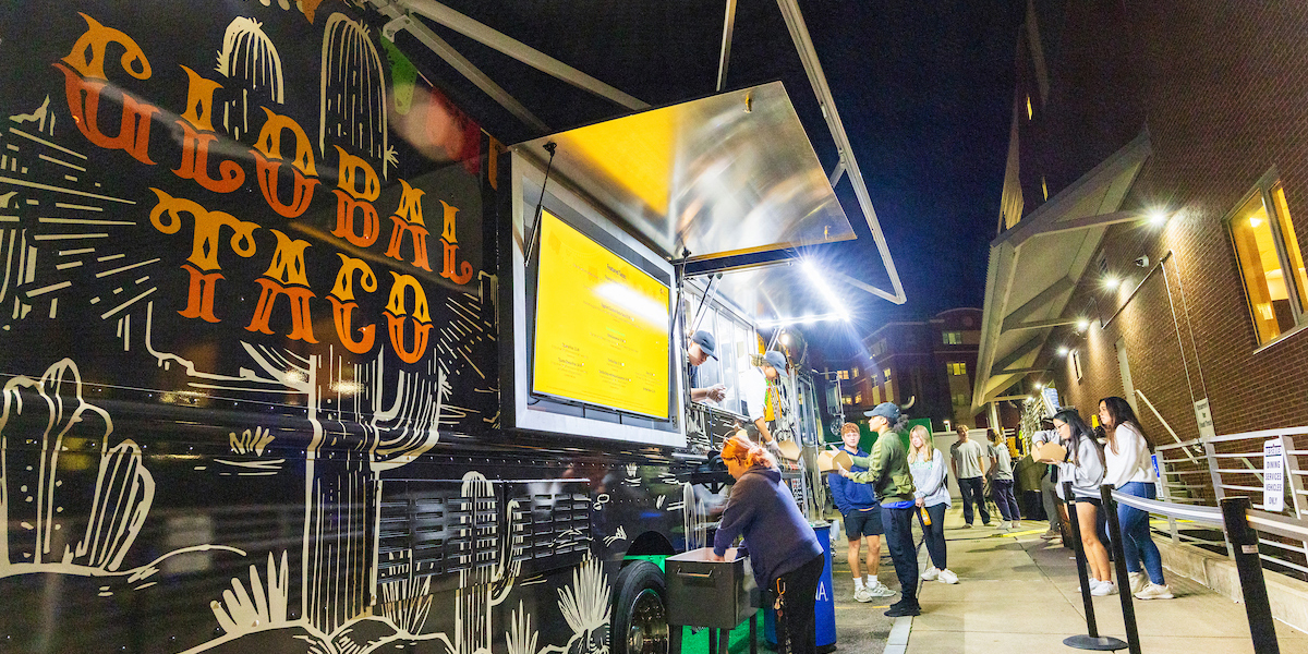 Global Taco, which opened for business on Monday, Sept. 11, features a rotating diversified taco menu for late-night dining.