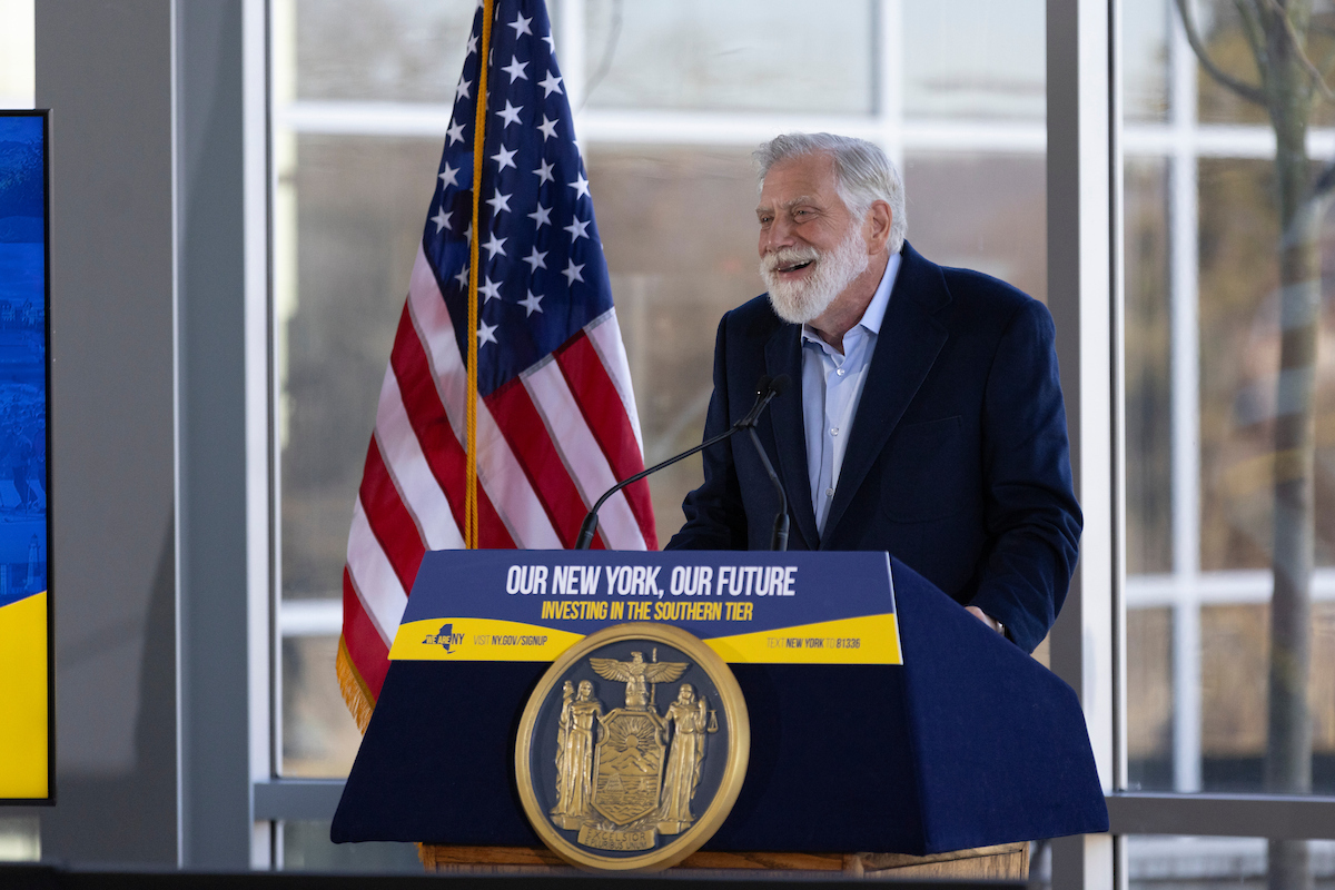 Tom Secunda '76, MA '79, co-founder of Bloomberg LP, has made a $30 million commitment to establish the Center for AI Responsibility and Research at Binghamton University.