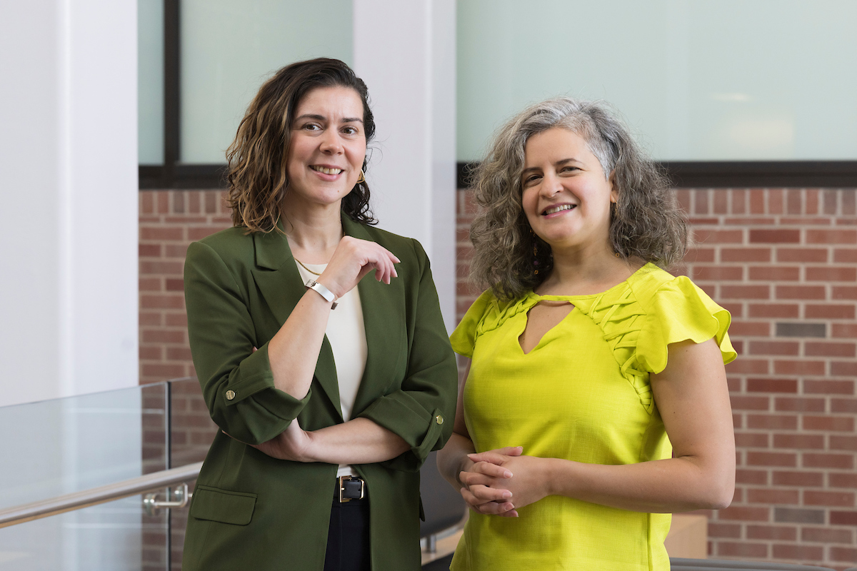 Diana Castellanos and Giovanna Montenegro have been nominated to SUNY's Hispanic Leadership Institute, which supports Hispanic/Latinx faculty and staff in the SUNY system.