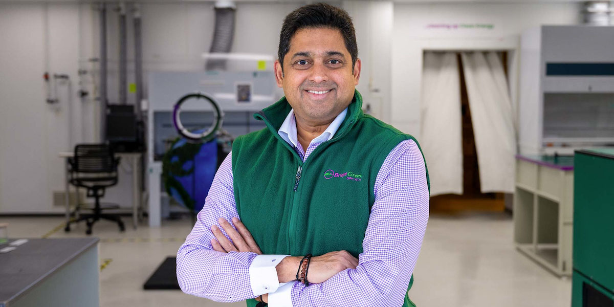 Balki Iyer, MS ’00, SD ’19, has led multiple businesses from conception to exit with the goal to speed up the world’s transition to clean energy. His latest venture is Bridge Green Upcycle.