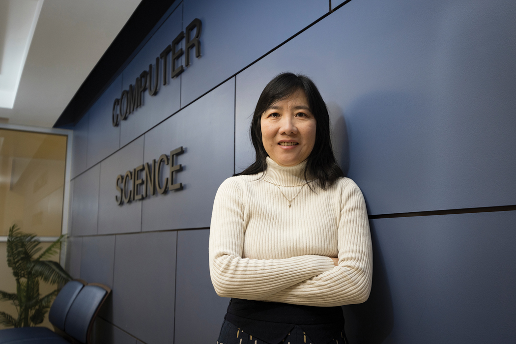 Computer scientist Nancy Guo hopes artificial intelligence will improve cancer detection and treatment.