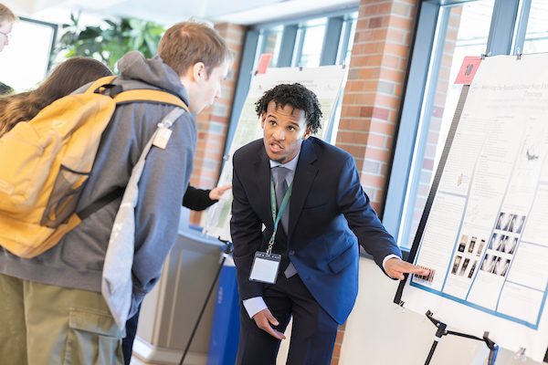 Research Days will include three campus-wide student poster sessions on May 1 in the Mandela Room and Old Union Hall.