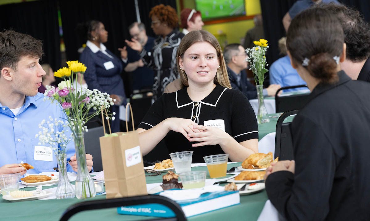 Danielle Johns '25 likes offering advice to younger Watson Scholars that she wishes she had received when she arrived at Binghamton University.