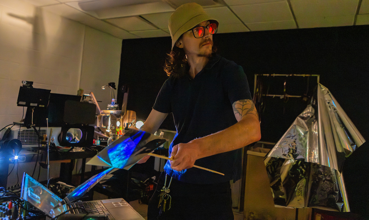 Cinema graduate students Brian Gray was part of a film project that went to the Vladimir Film Festival in Croatia.