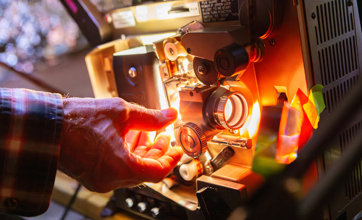 A new project from the Cinema Department tried to give the sense of riding a skateboard.