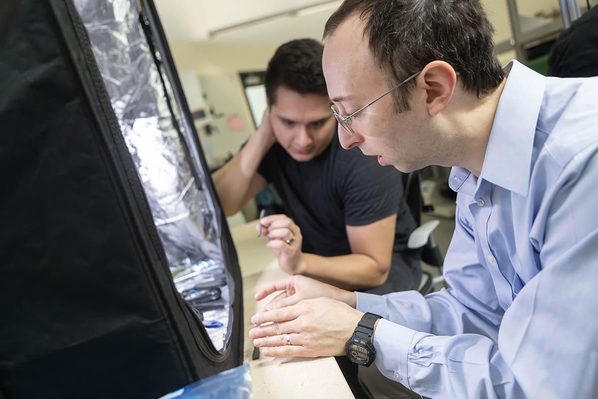 Associate Professor Scott Schiffres' company ChipAdd improves the cooling capabilities of microchips by 3D-printing structures directly onto the devices.