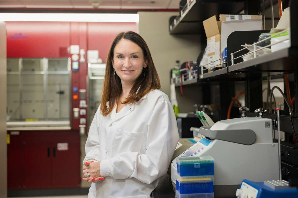 Binghamton University Associate Professor of Biological Sciences Laura Cook