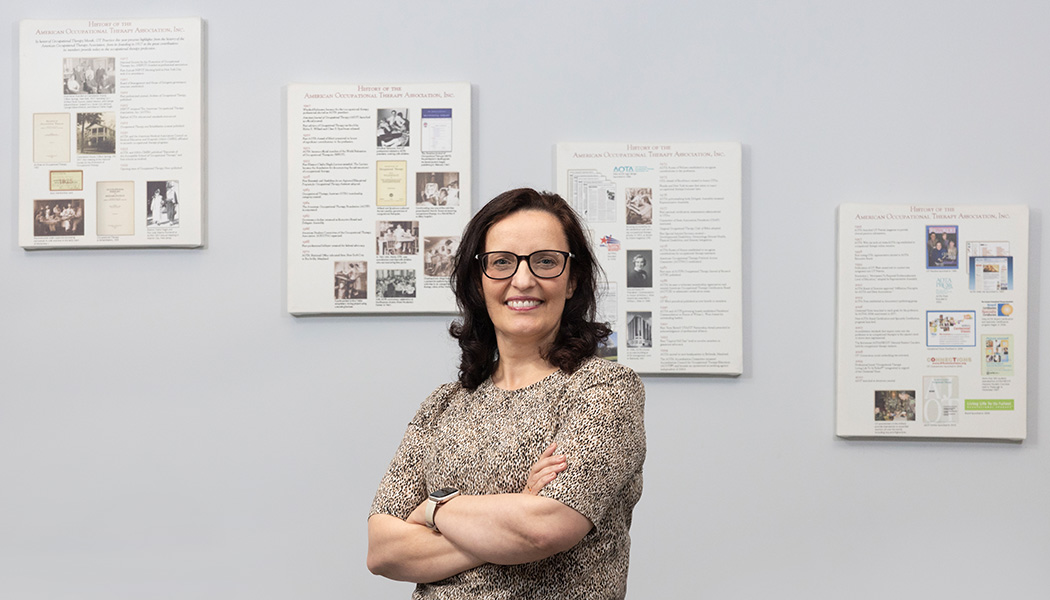 Cristina Dumitrescu believes a good occupational therapist remains a learner throughout their career.
