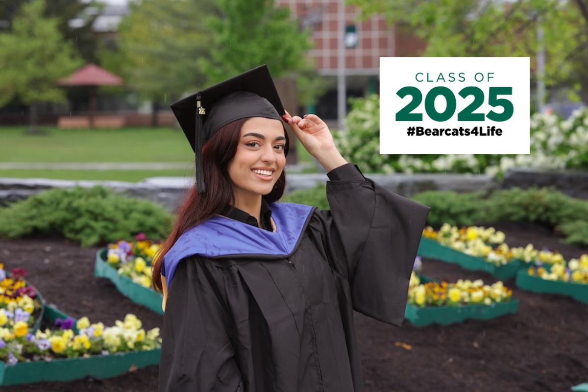 Benazir Paikan faced barriers to learning in Afghanistan. She found a home at Binghamton, and is graduating with a Master of Science in Business Administration at Commencement.