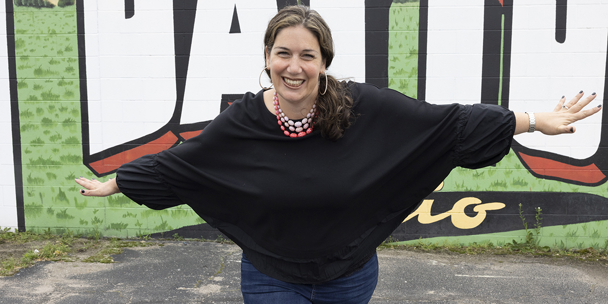 Beth Flippo ‘99 is CEO of Drone Express, which offers drone deliveries in the Dayton, Ohio, area.