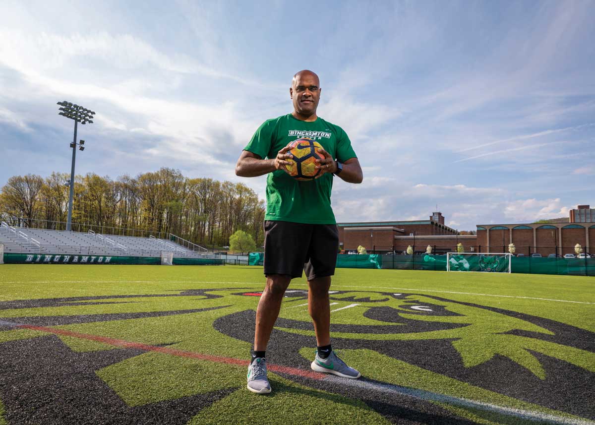 Head Women’s Soccer Coach Neel Bhattacharjee