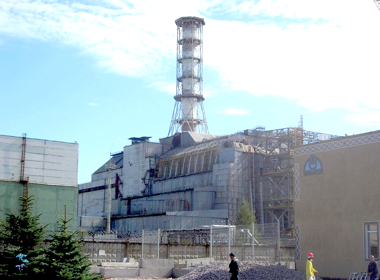 Reactor number 4 of the Chernobyl Nuclear Power Plant, pictured here, exploded on April 26, 1986.