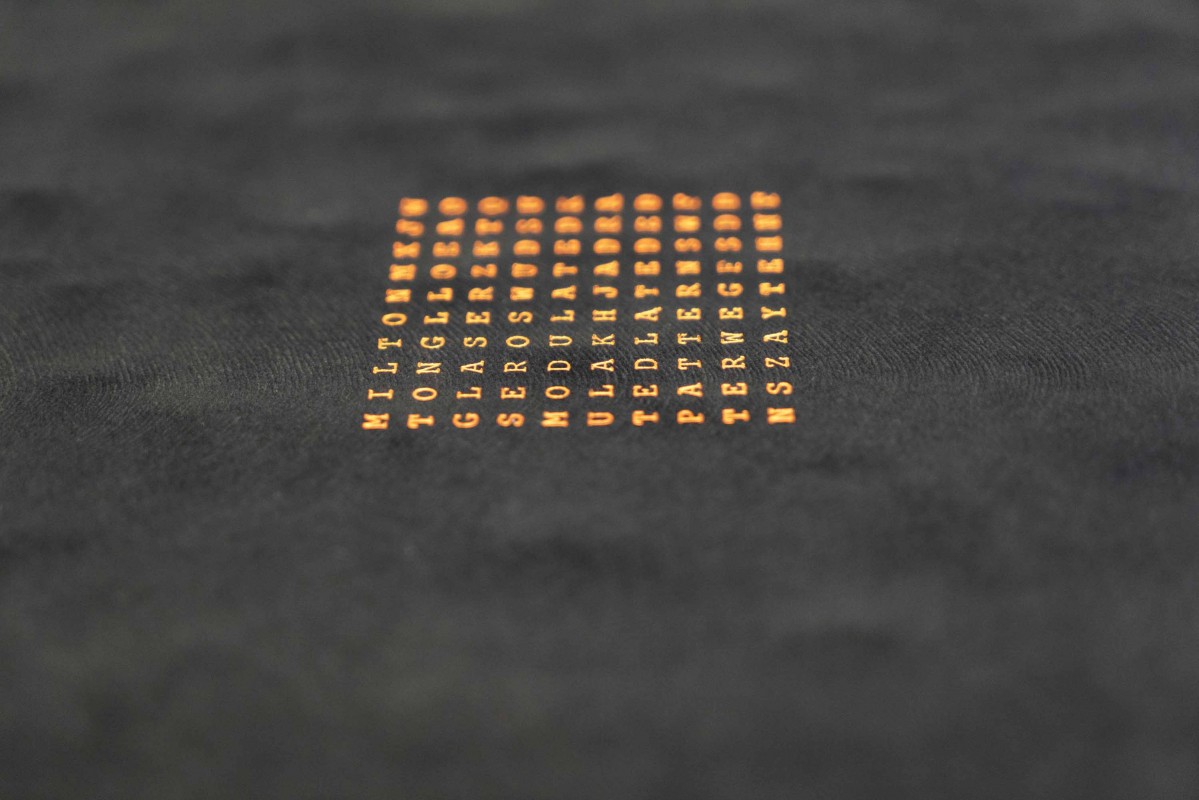 The cover of the Milton Glaser exhibition catalog.