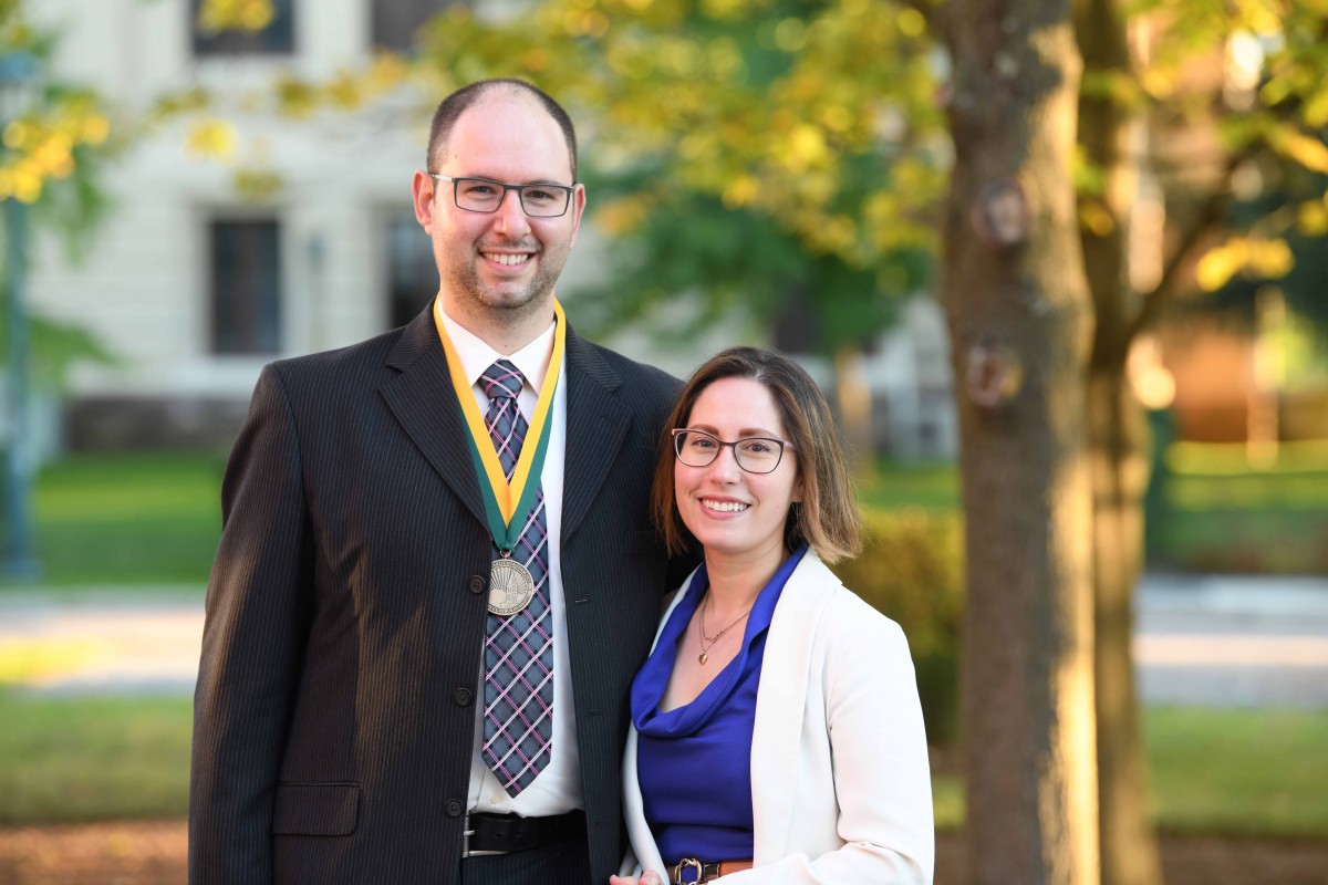 Binghamton University alumni Matthew and Peggy Price