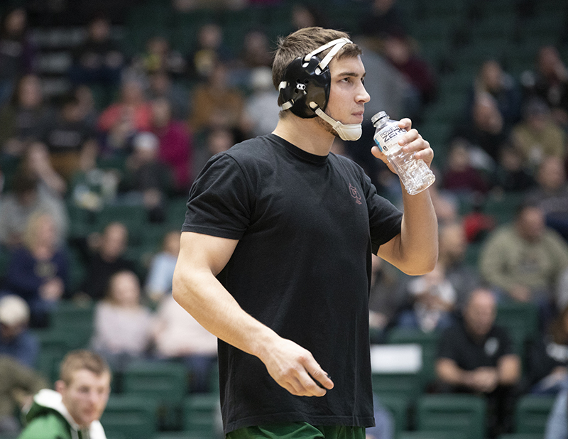 Lou DePrez saw his chance at an NCAA wrestling title disappear when the championship tournament was cancelled. He is hoping for another opportunity in the spring of 2021.