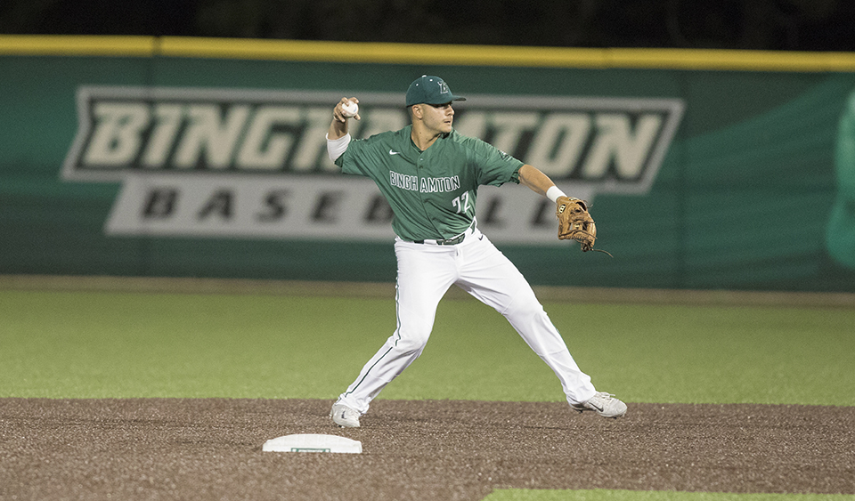Greg Satriale's baseball career at Binghamton University ended when COVID-19 forced the cancellation of spring sports seasons.