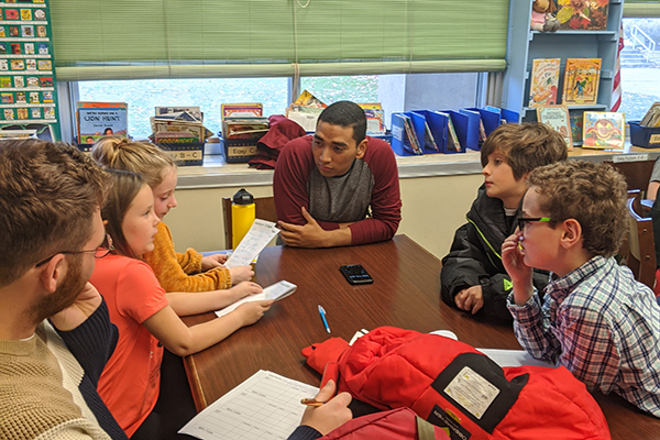 Members of Binghamton University's Debate Team worked with local youths in grades three through eight last year, helping them learn to formulate arguments and practice debating. Those workshops have gone virtual this spring.