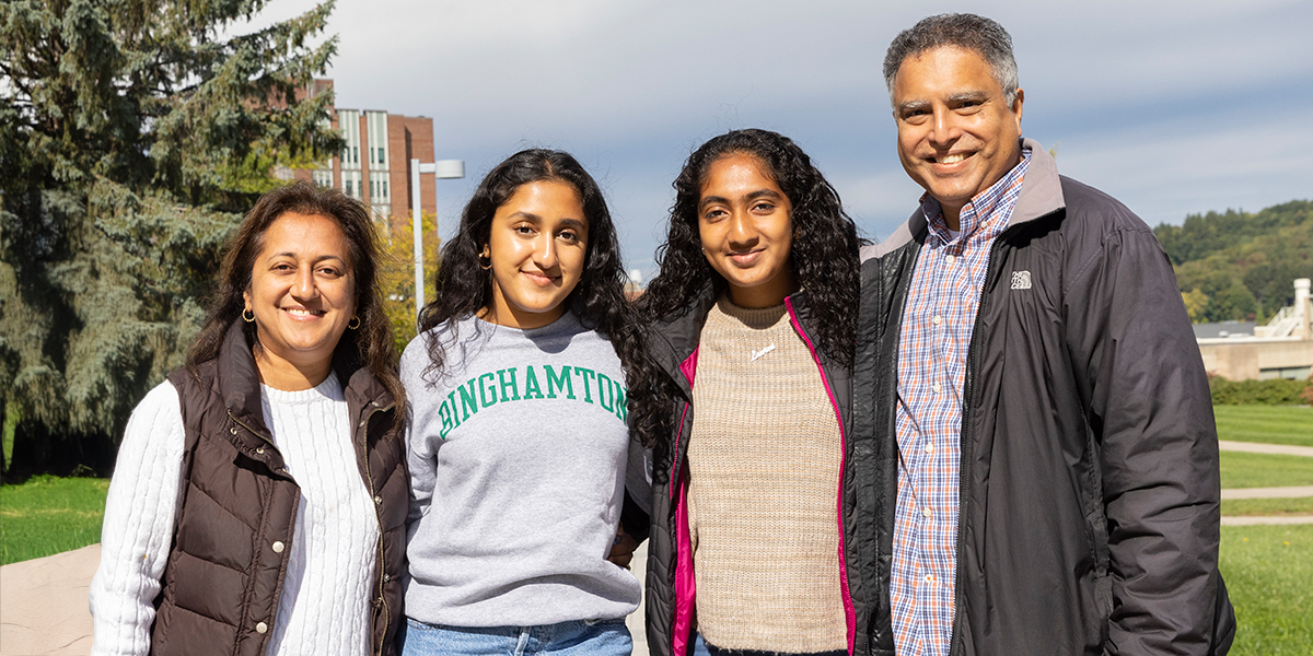 Students and their families are invited to Family Weekend, Oct. 10-12.