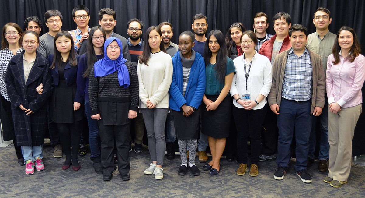 The initial class that went through the pilot Watson program in the winter of 2017.