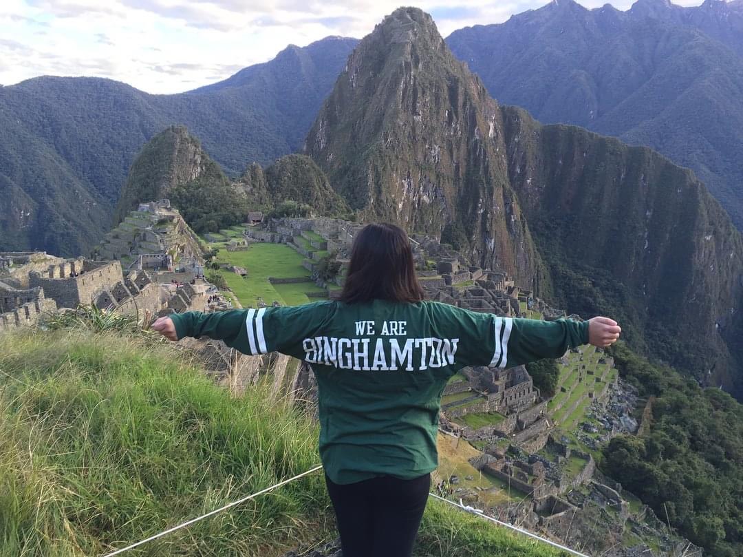 Joyce Wong during her study abroad experience in Peru.
