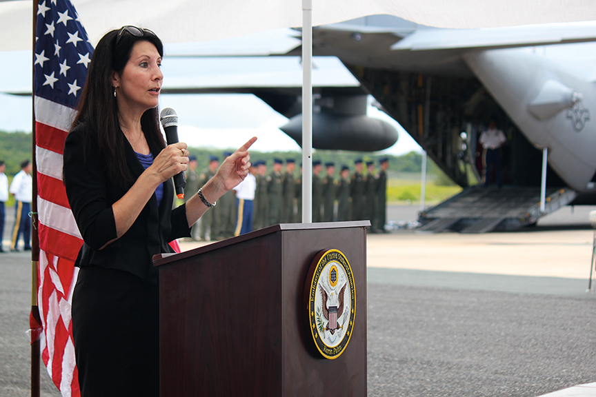 Amy Hyatt '78 is U.S. ambassador to Palau, a nation comprising more than 500 islands in the Pacific Ocean.