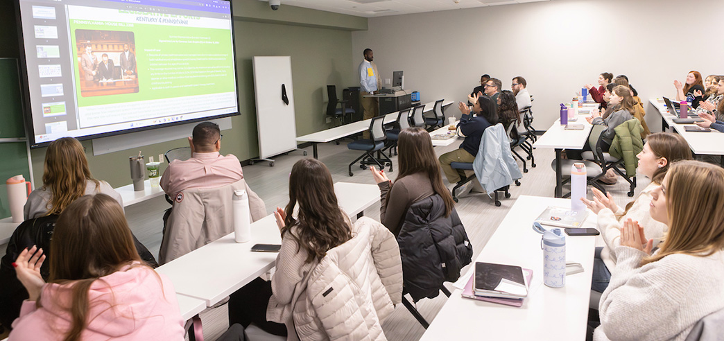 Michael Kidd-Gilchrist said he had always wanted to help others, but it wasn't until he had children of his own that he decided to start advocating for awareness and accommodation of stuttering.