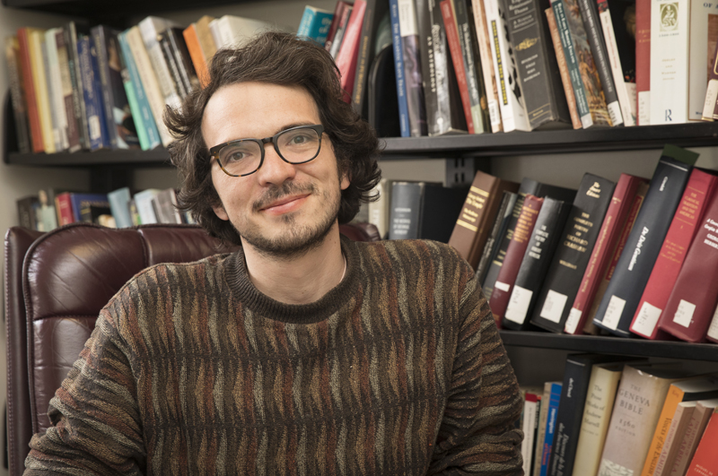 John Kuhn, an assistant professor in the English Department, will serve as a 2019-20 fellow at the Folger Shakespeare Library.
