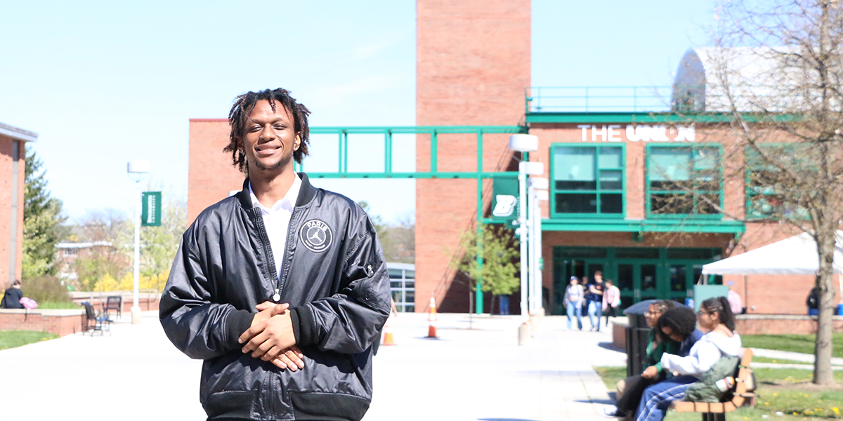 Kylian Isaacs was pushed by his EOP counselors to become more involved in the campus community and try new things.