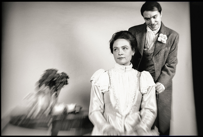 Stephanie Herlihy and Jeff Tagliaferro star in the Theatre Department's production of Oscar Wilde's 