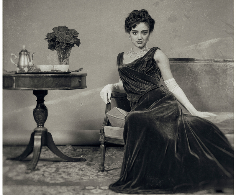 Danielle Nigro plays Mrs. Erlynne in 