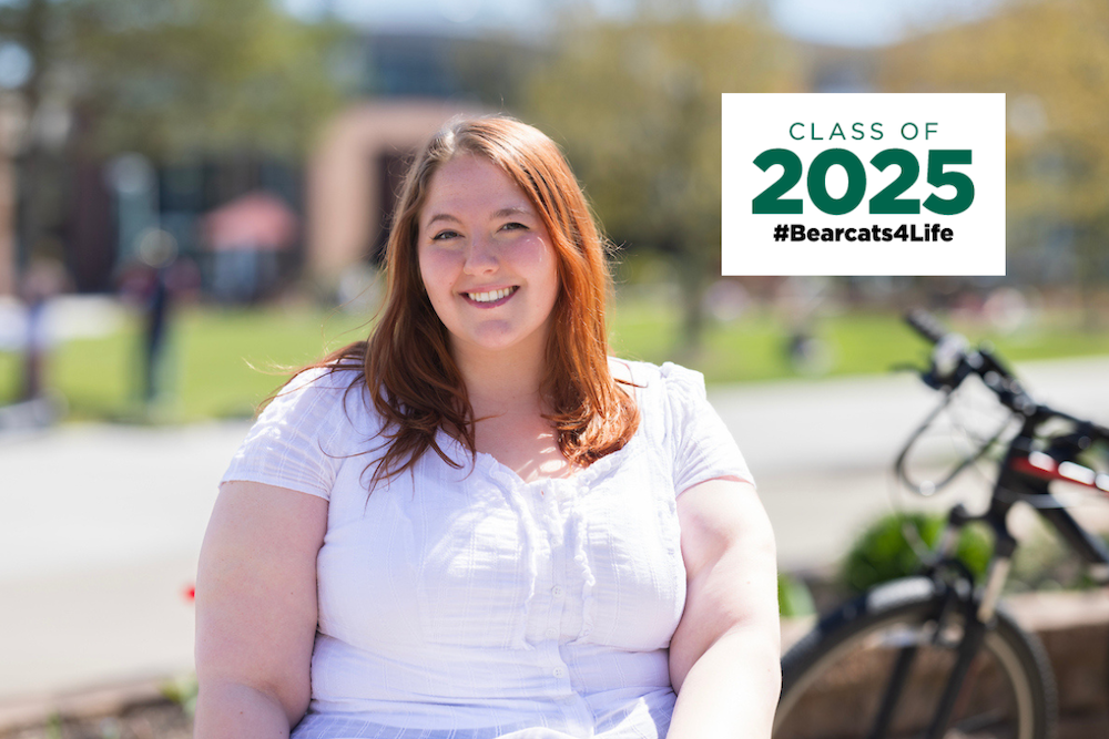 Binghamton senior Laurie Kern found a community at Binghamton through her involvement with the Ellyn Uram Kaschak Institute for Social Justice for Women and Girls.