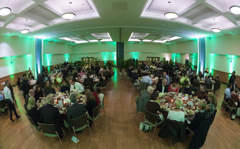 A dinner honoring excellence award recipients was held Oct. 20 in the Mandela Room.