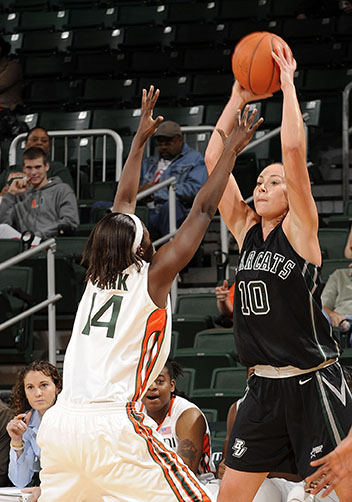 Dora Panteli played three seasons for the Bearcats, starting 20 games as a senior.
