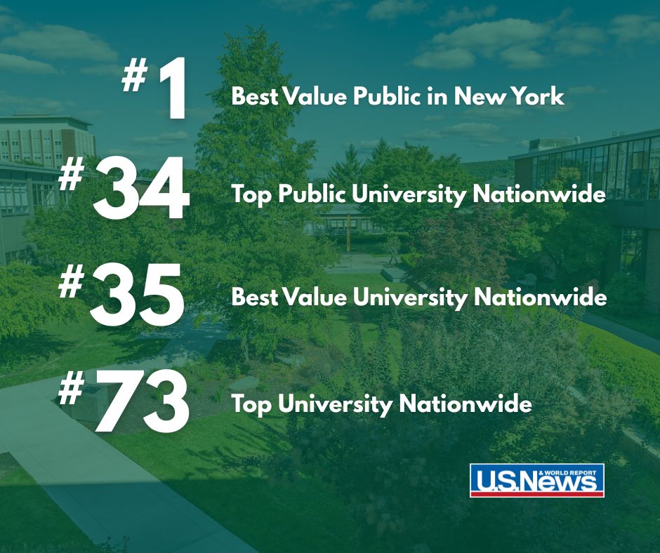 The 2026 U.S. News & World Rankings list Binghamton University as the public university in New York that is the best value for students.