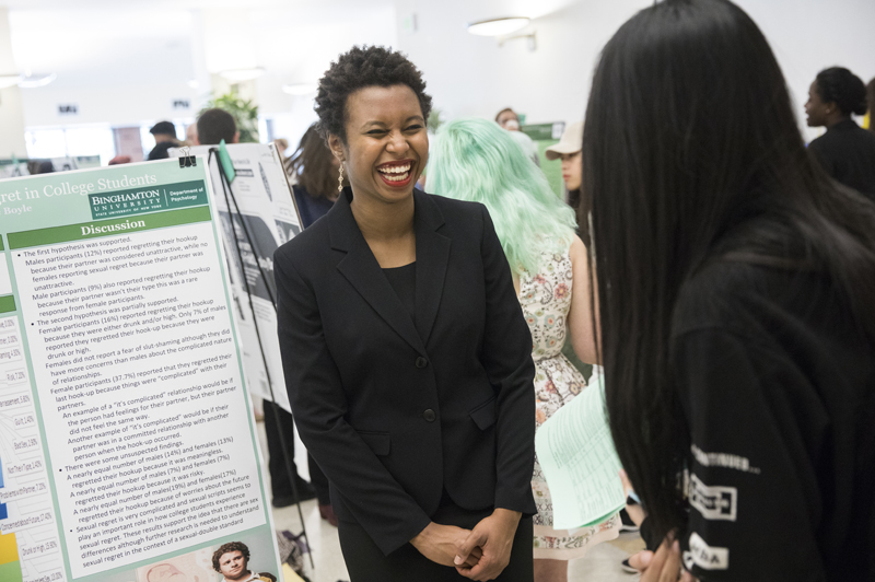 Undergraduate and graduate students will present projects during poster sessions at Research Days this month.
