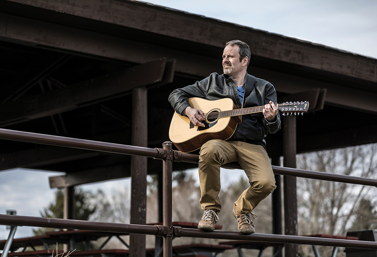 Rob Rosolanko has been a musician most of his life. Songs he played in a high-school rock band in the 1980s are the same ones he now covers acoustically. “I haven’t written music in years, but I used to when I was younger. I’d like to get back into a band, as it was something I really enjoyed previously.”