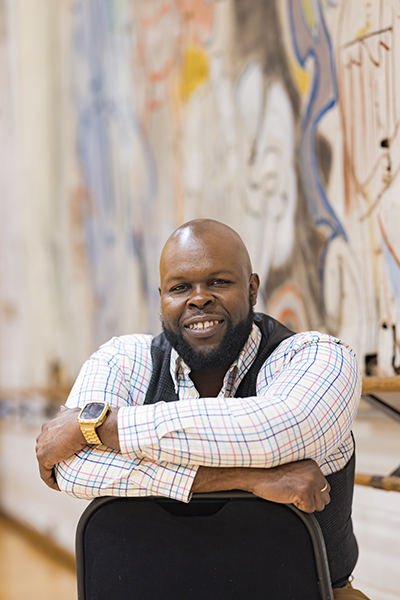 While at Binghamton University, Tshombe Selby performed with Tri-Cities Opera in 