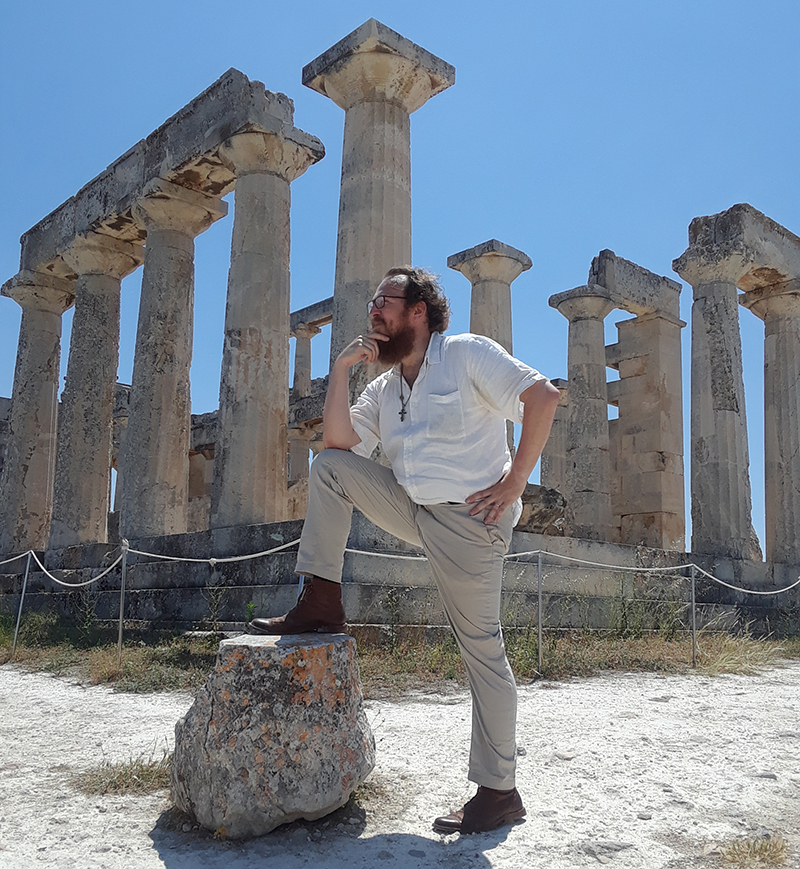 Mark Solomon spent the summer of 2019 studying in Athens, Greece.