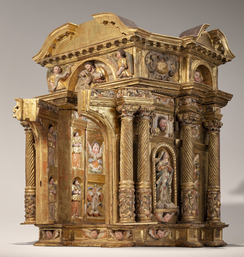 This late 17th-century tabernacle is one of the objects on display in 