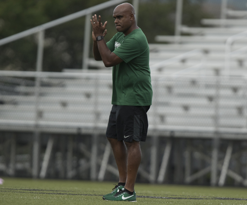 Neel Bhattacharjee was the 2017 America East Coach of the Year.