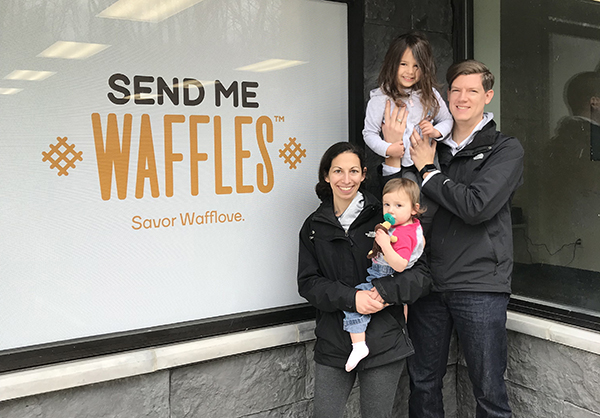 Ilene Friedman launched Send Me Waffles online-order business last year.