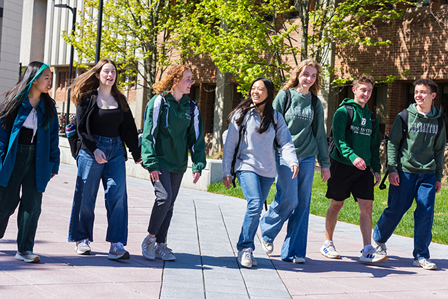 Binghamton University now has nearly 19,000 undergraduate and graduate students, including 2,300 international students.