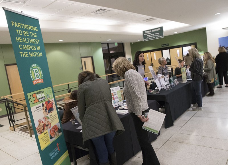 The Healthy Campus Summit focused on wellness for everyone, and included keynote speakers, breakout sessions and tabling in the University Union.