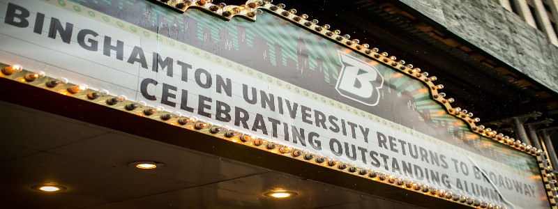 The Binghamton University Alumni Association held its annual awards ceremony at the Edison Ballroom in Manhattan March 22.